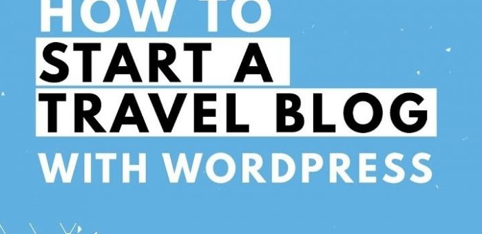 How to create a blog website in WordPress
