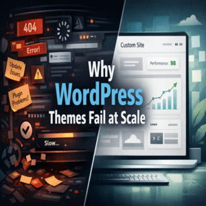 Why WordPress Themes Fail at Scale