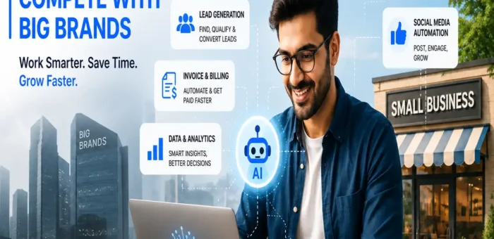 How Small Businesses Can Use AI Automation to Compete With Big Brands