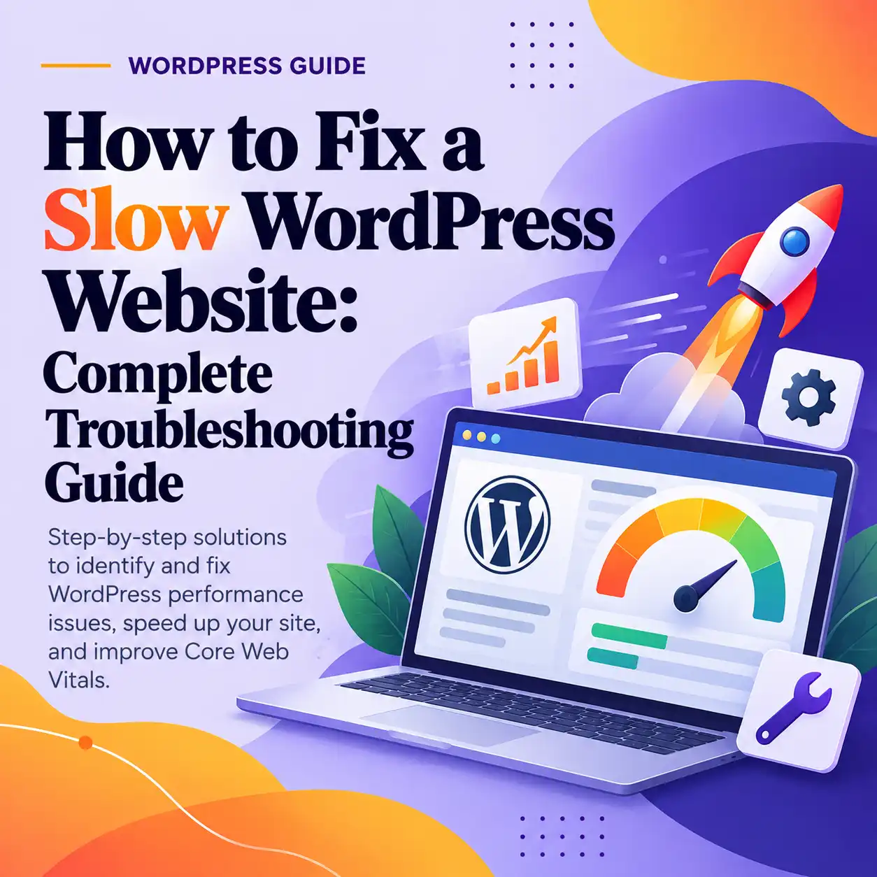 Troubleshooting a slow WordPress website speed test